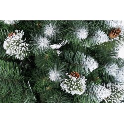 Choinka sztuczna SOSNA ROSA SLIM Ośnieżona 250cm wąska HIT