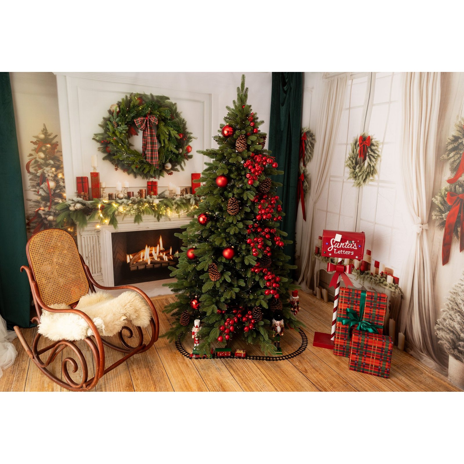 Choinka Sztuczna Świerk Kanadyjski 220 cm PE