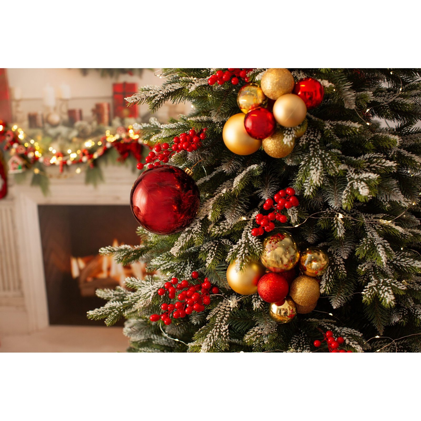 Choinka sztuczna ŚWIERK JAPOŃSKI Ośnieżony 180cm PE