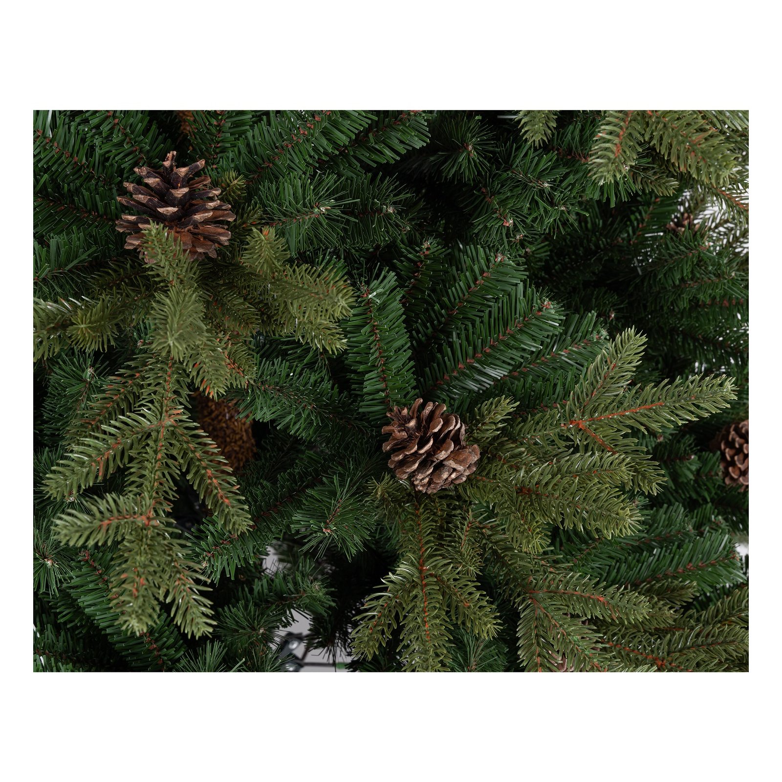 Choinka sztuczna Świerk Norweski 220 cm SAMOROZKŁADAJĄCA